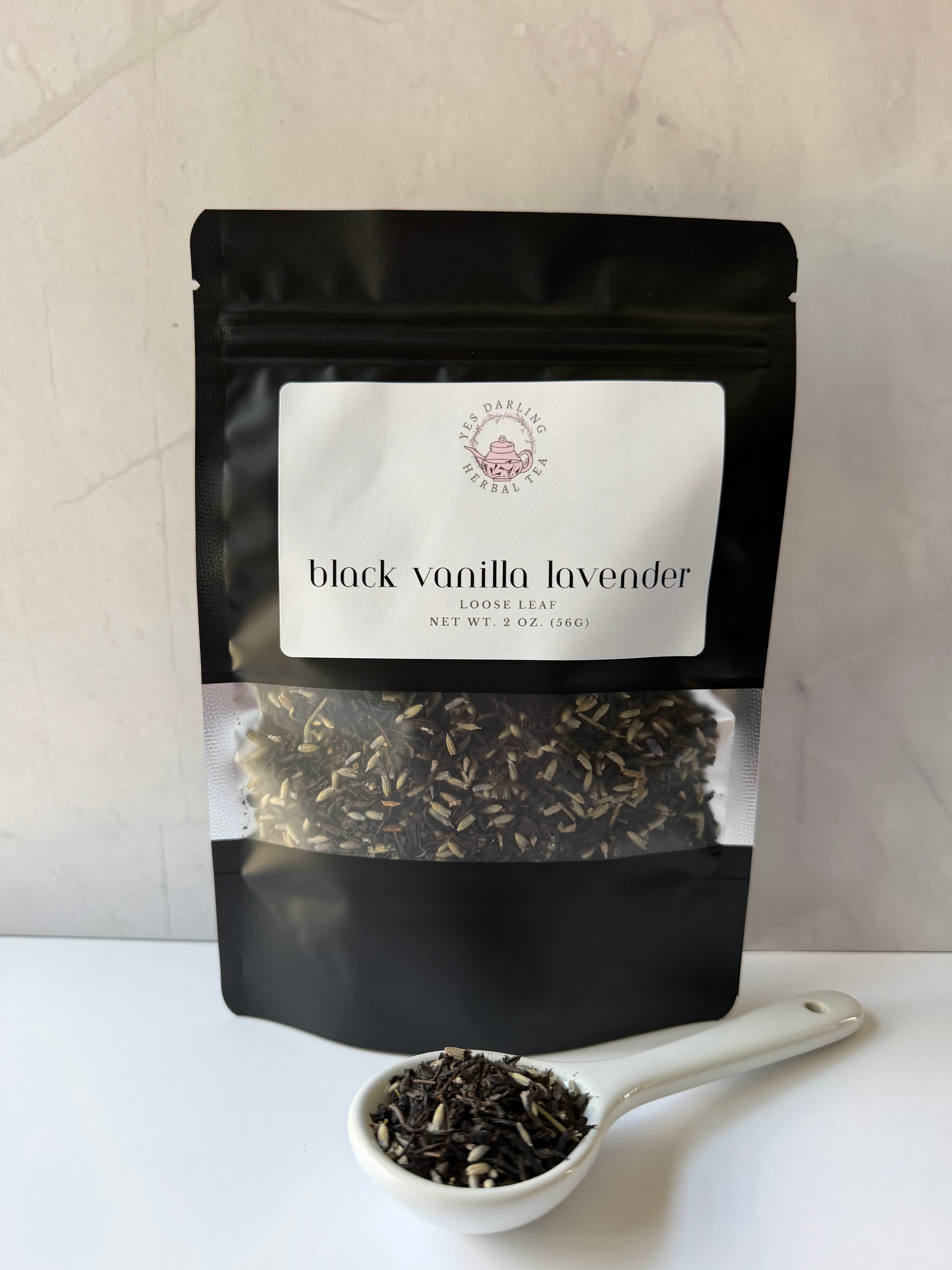 Black Vanilla Lavender – Premium Black Tea with Lavender and Sweet Vanilla
