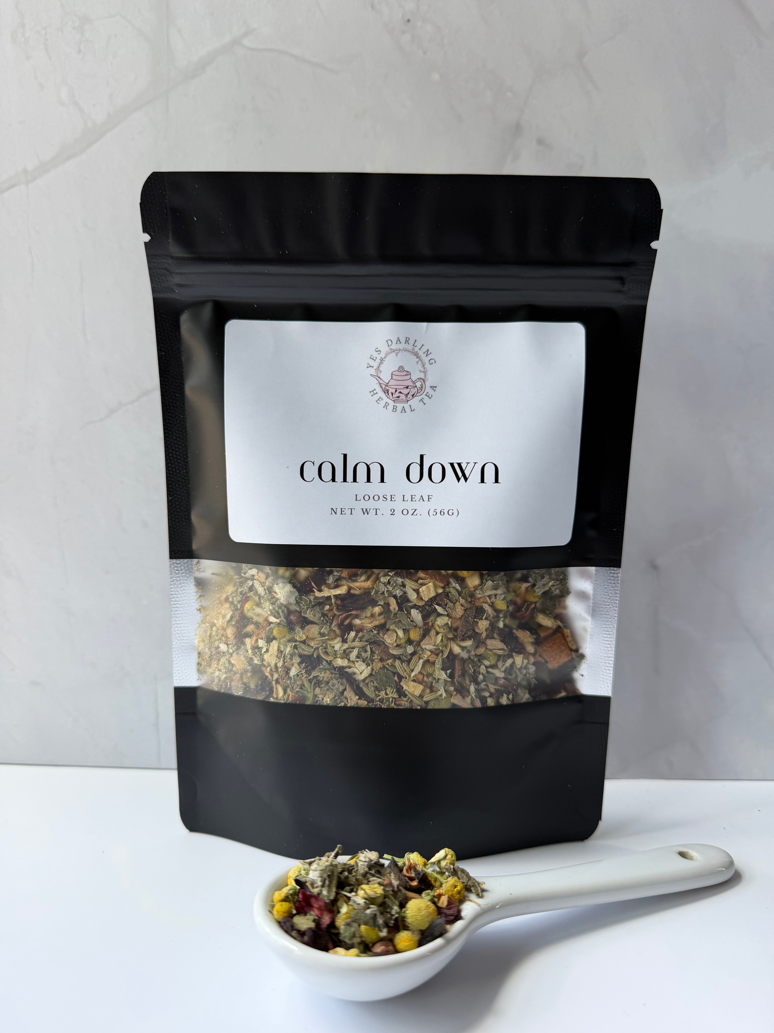 Calm Down – Caffeine-Free Herbal Tea for Relaxation