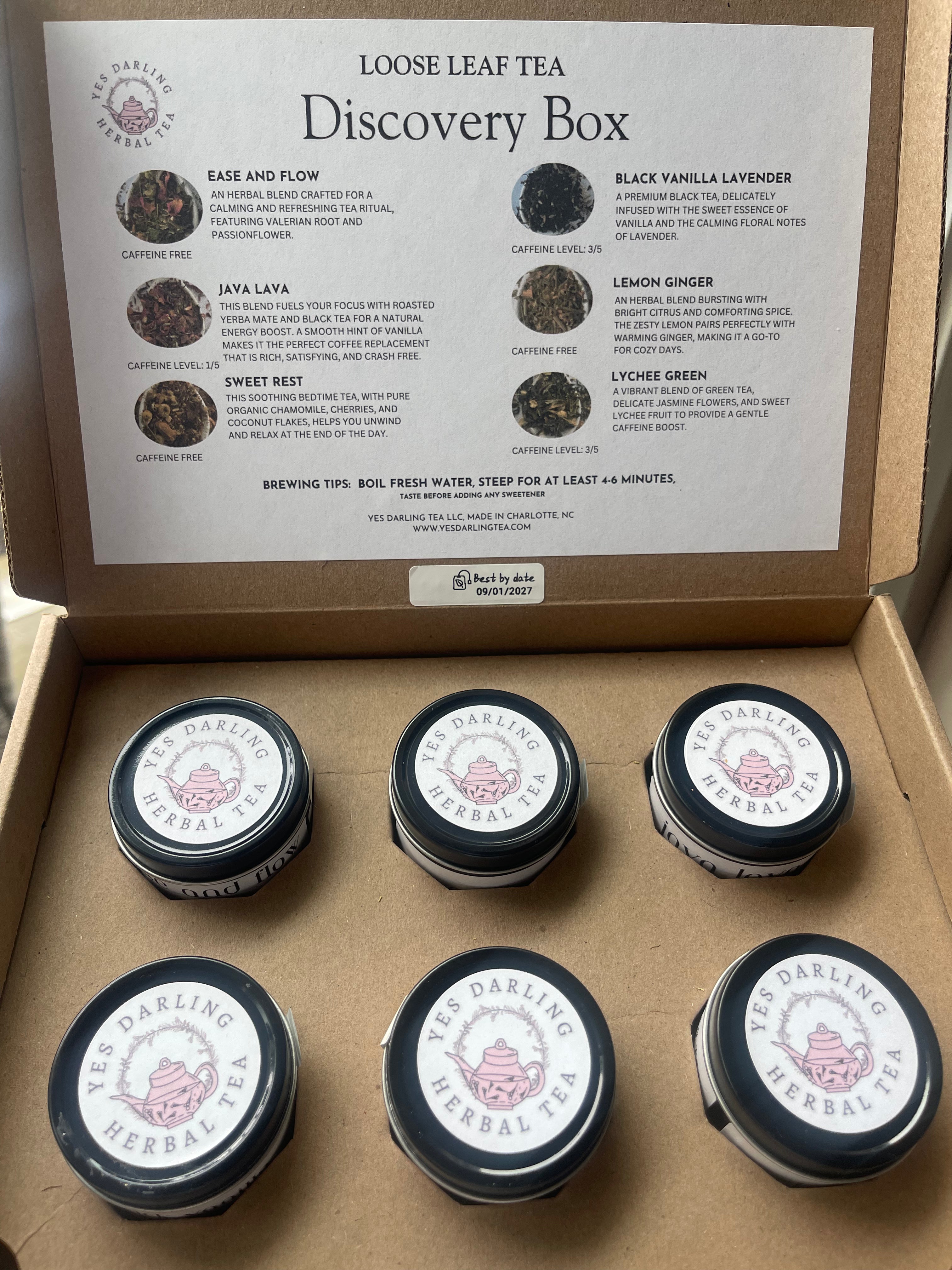 A Gift of Wellness - Loose Leaf Discovery Box