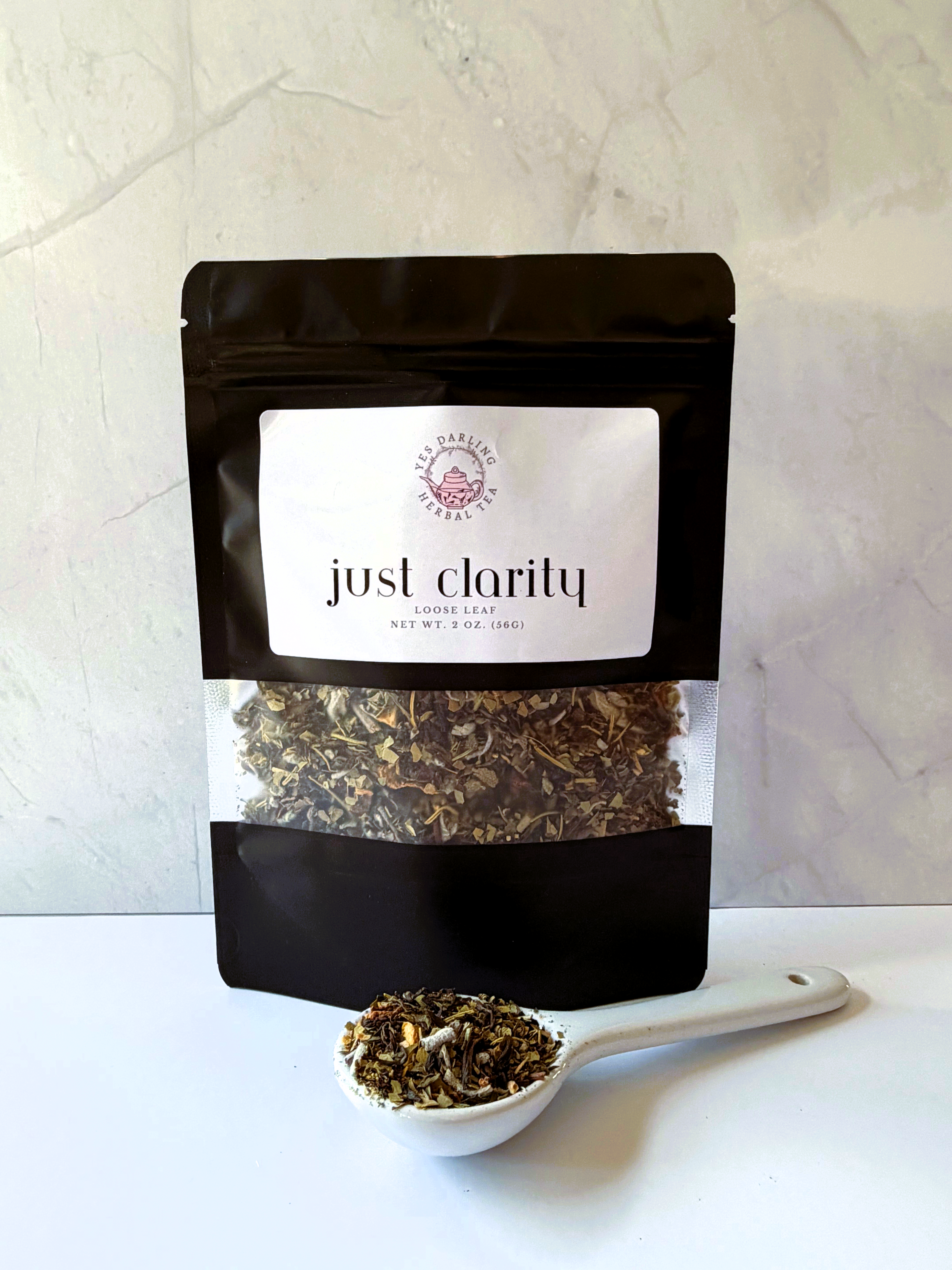 Just Clarity – Focus Tea with Yerba Mate & Green Tea