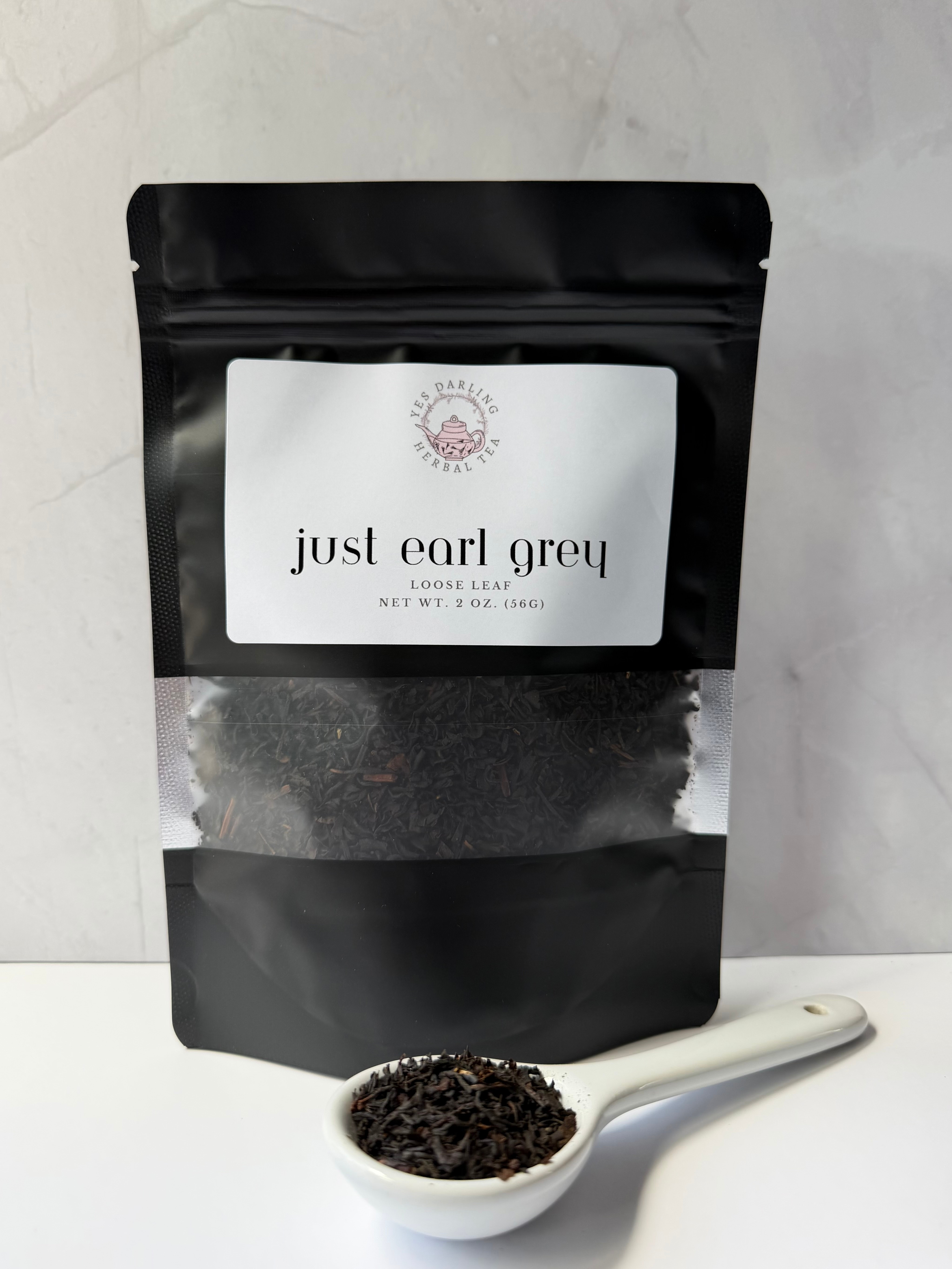 Just Earl Grey – Classic Black Tea with Creamy Vanilla & Bergamot