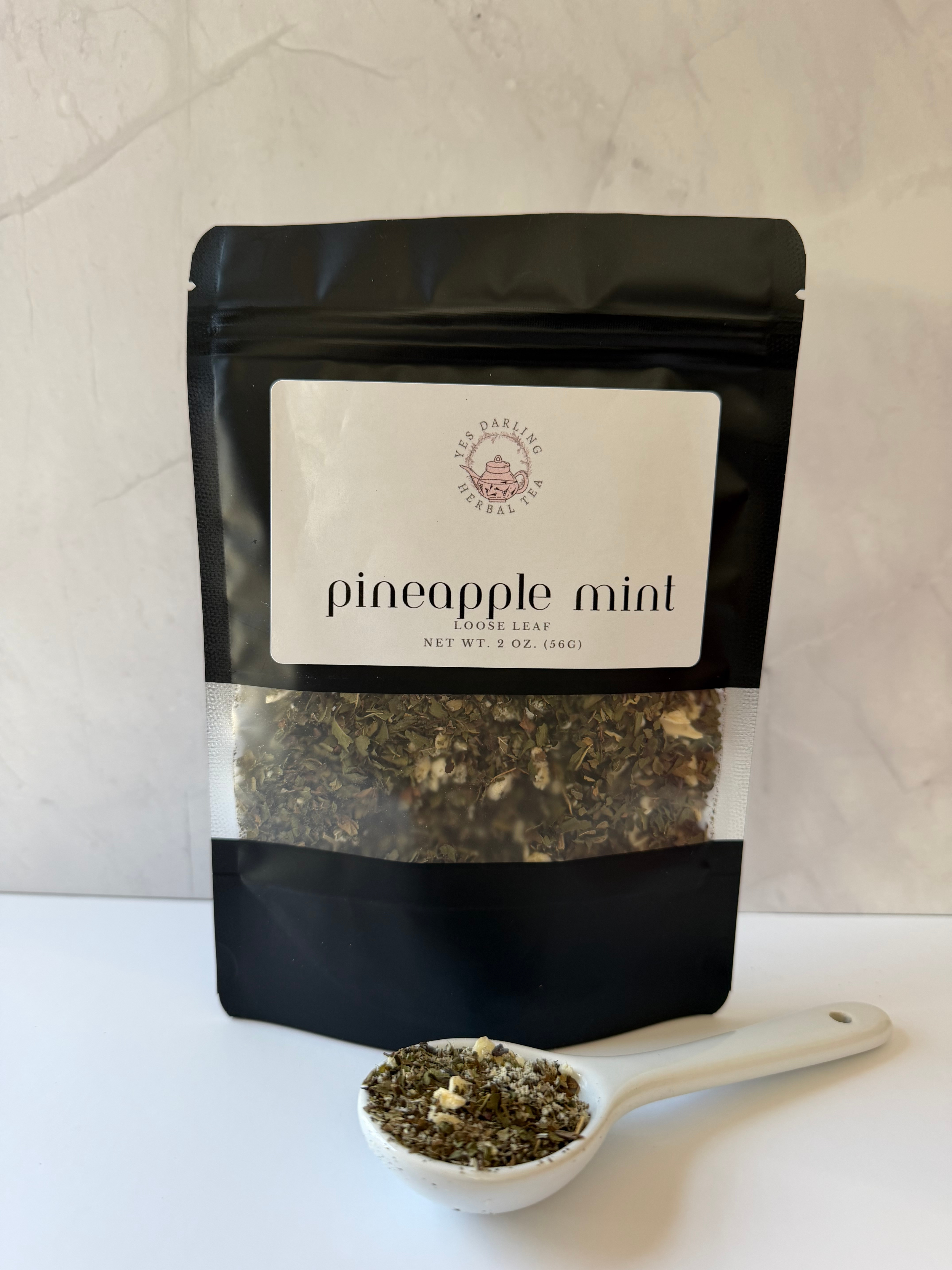 Pineapple Mint – Refreshing Herbal Tea with Pineapple & Mint
