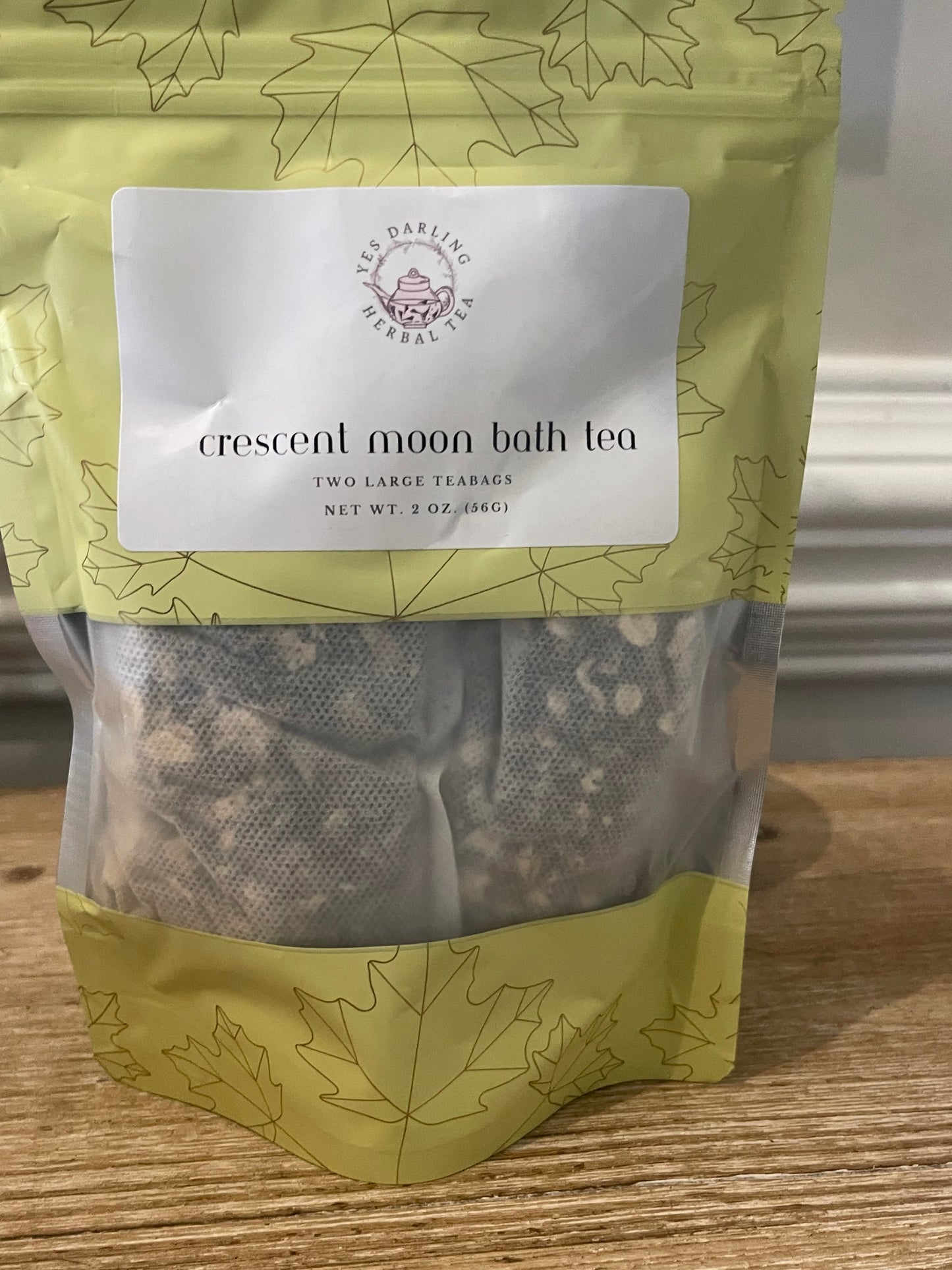 Crescent Moon Bath Tea – Calming Oatmeal Blend for Skin & Relaxation