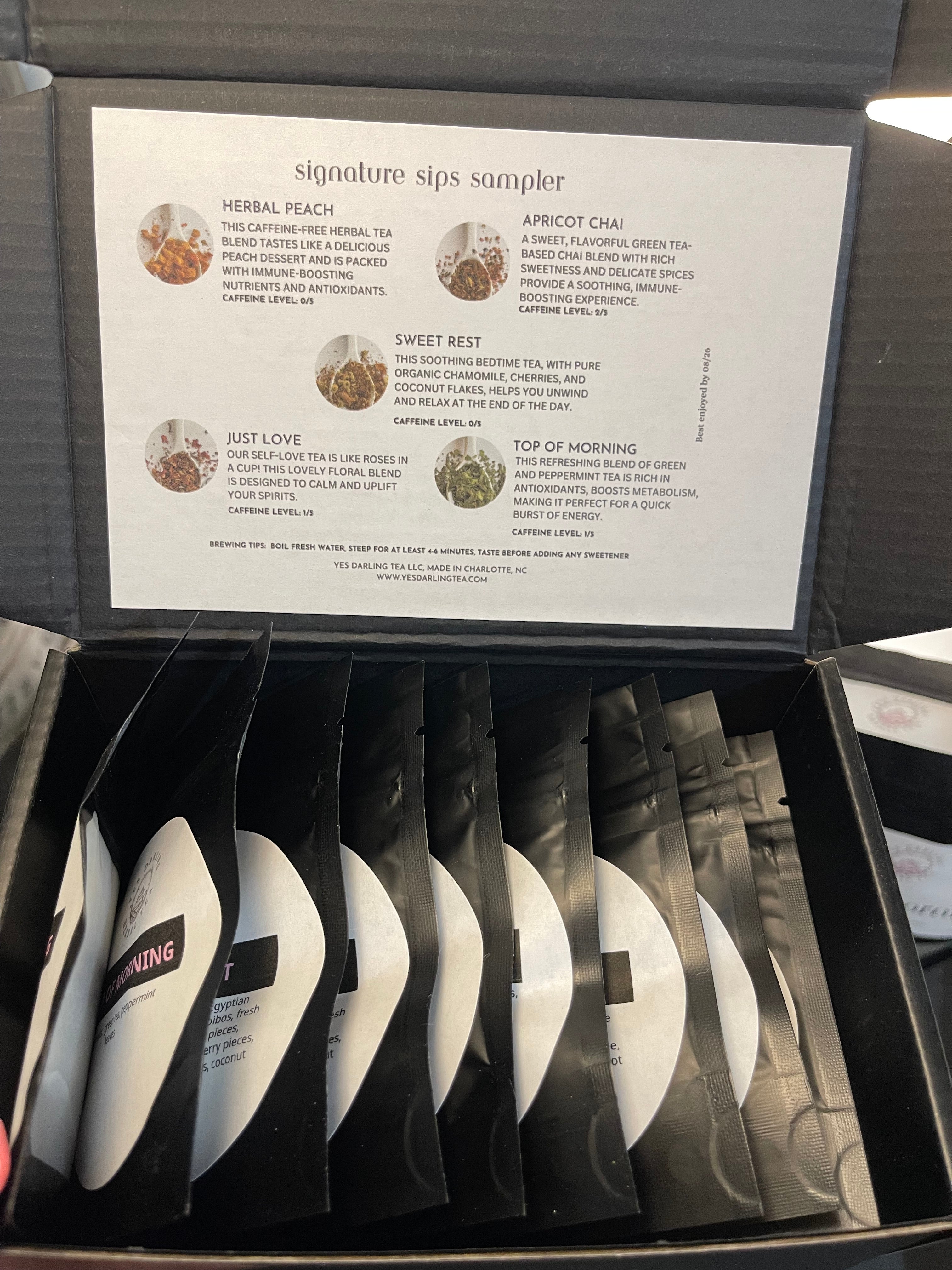 Signature Sips Sampler