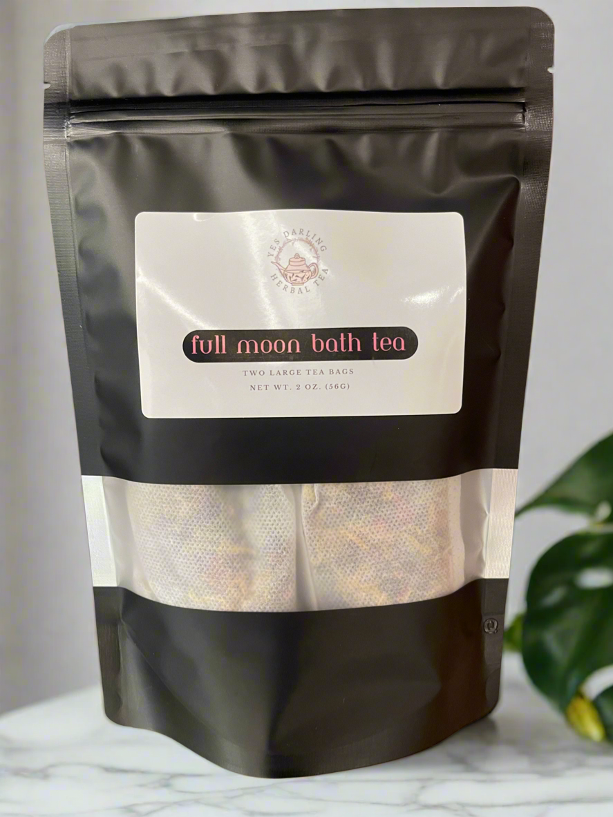 Full Moon Bath Tea – Herbal Detox for Relaxation & Energy Cleansing