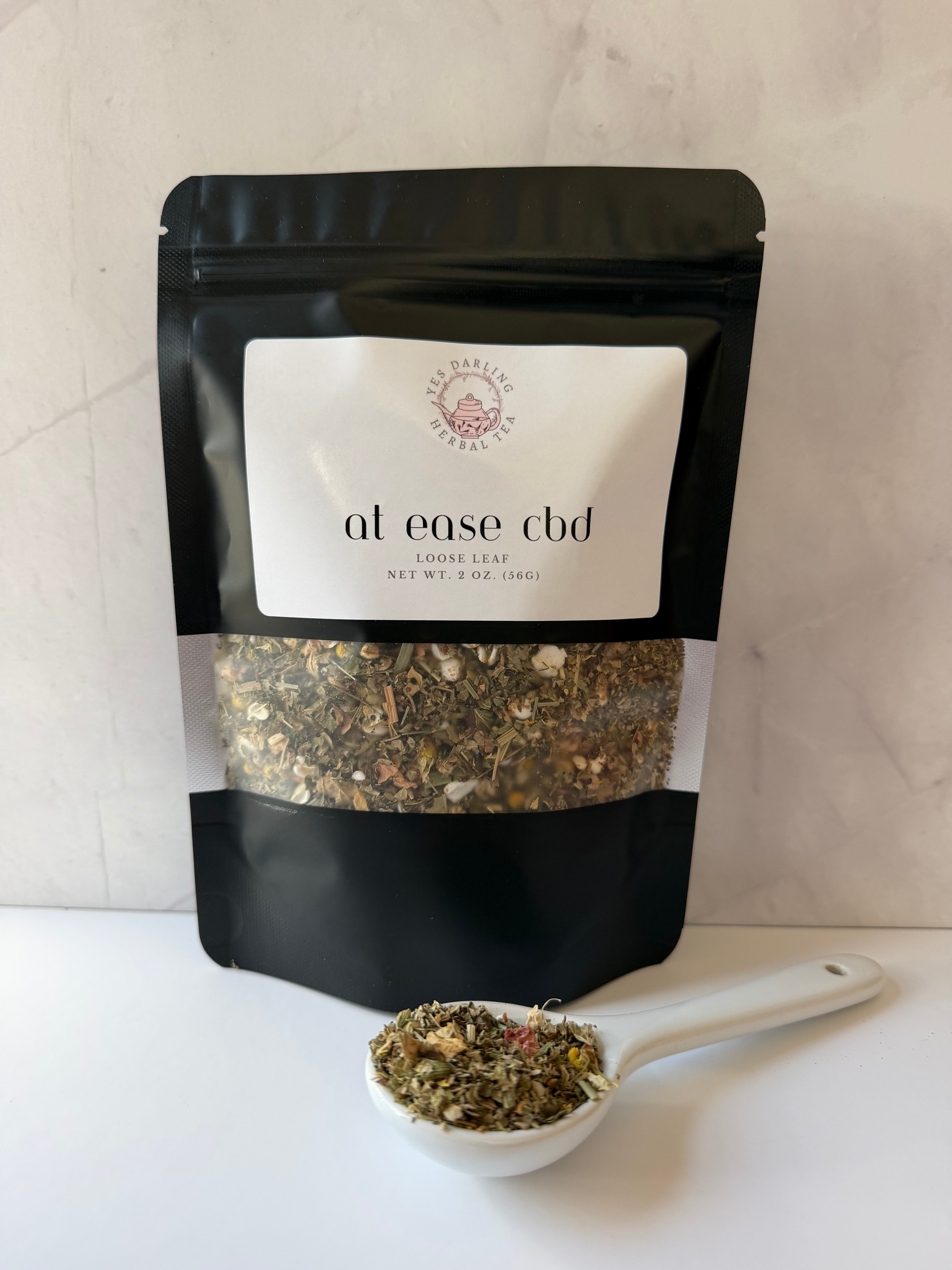 At Ease -  Calming Hemp Tea for Relaxation and Relief