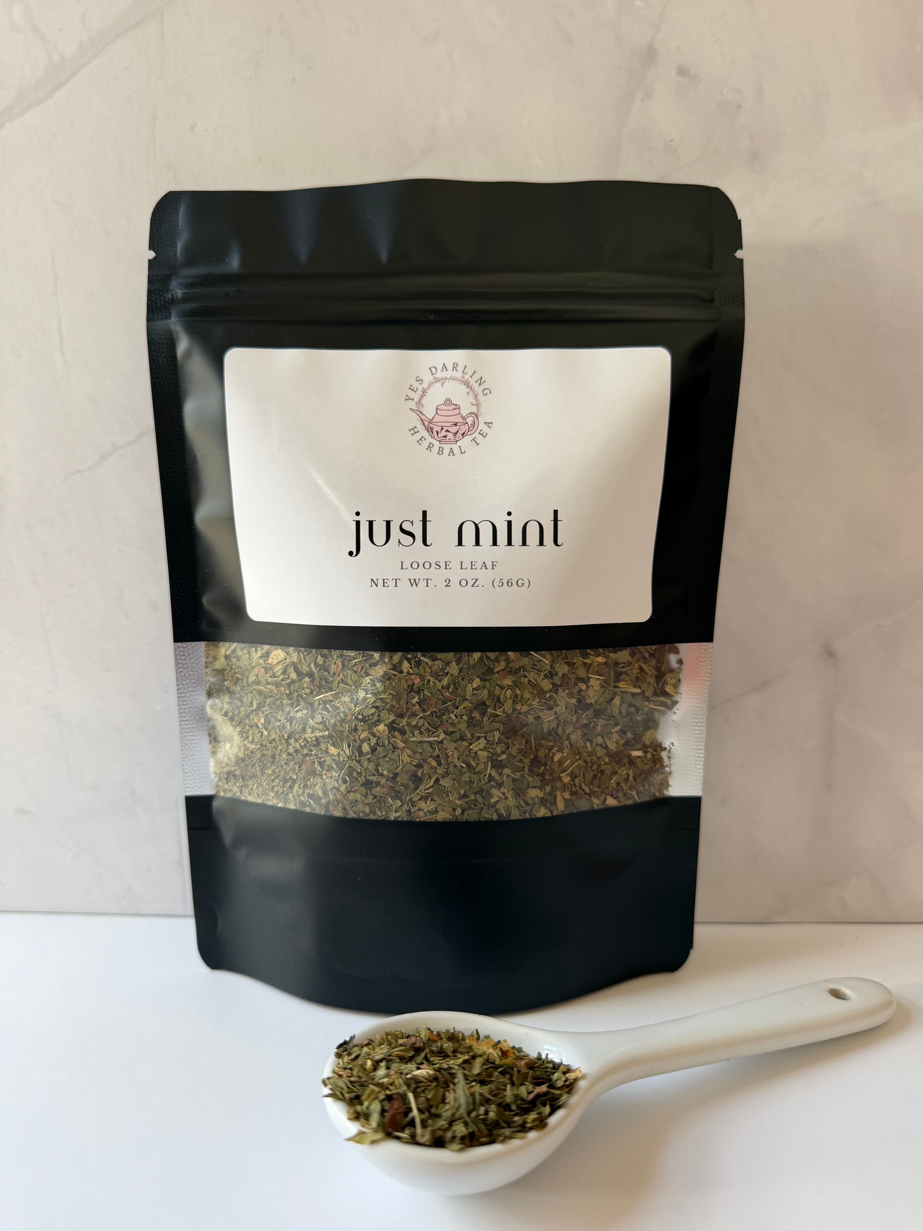Just Mint – Caffeine-Free - Pure Peppermint Herbal Tea