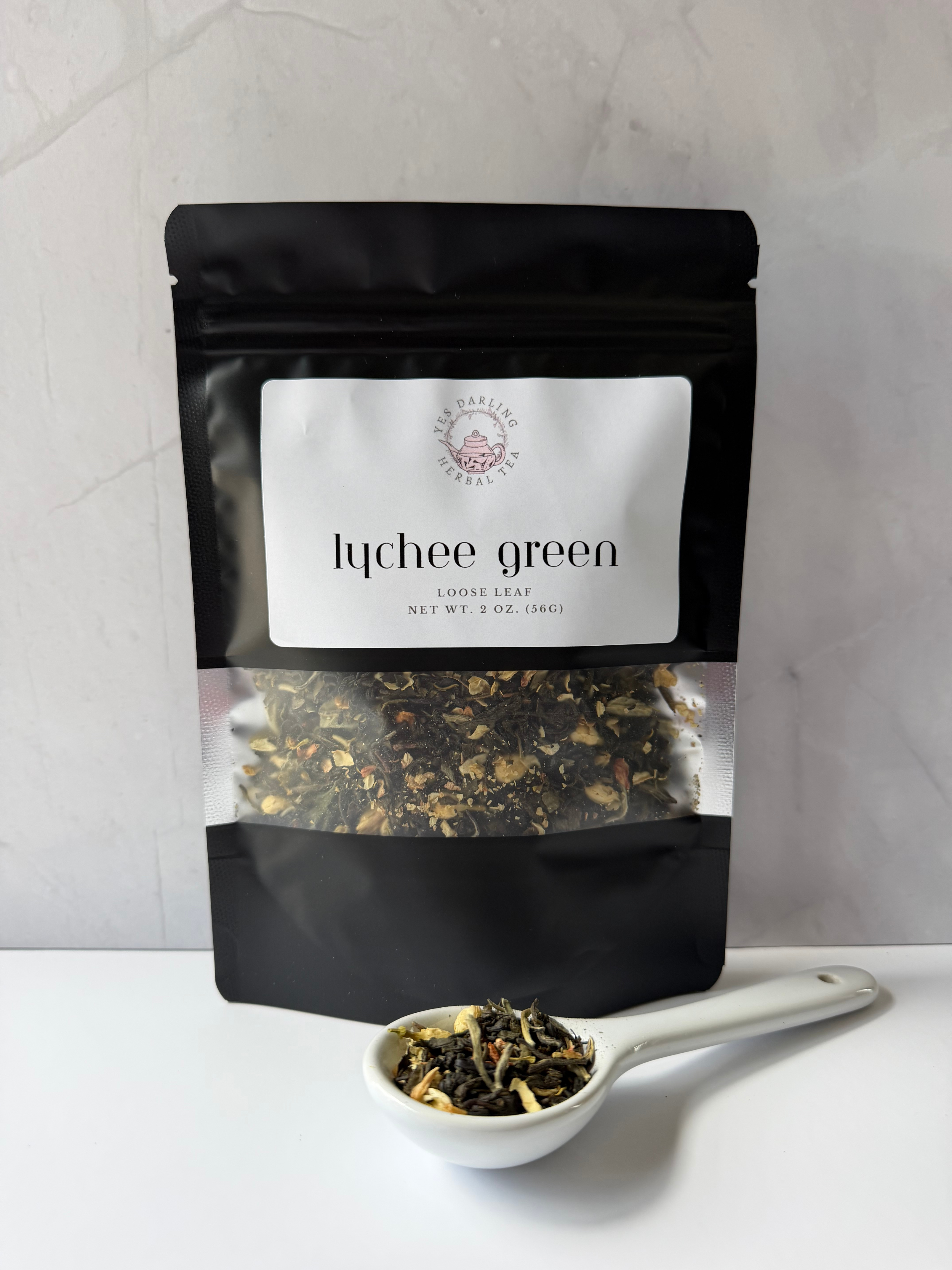 Lychee Green Tea – Green Tea with Jasmine