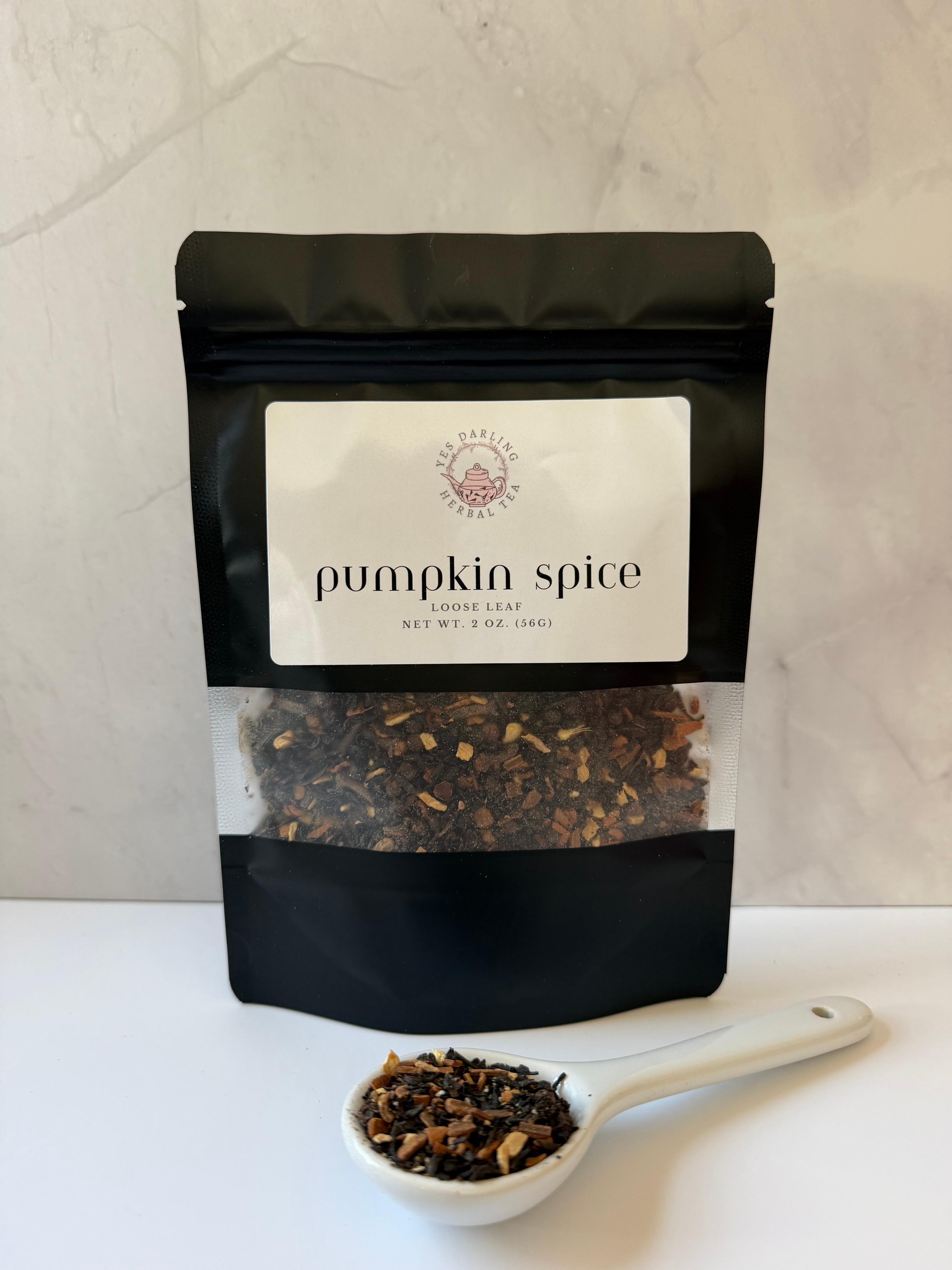 Pumpkin Spice Tea – Fall Black Tea Blend with Warm Spices