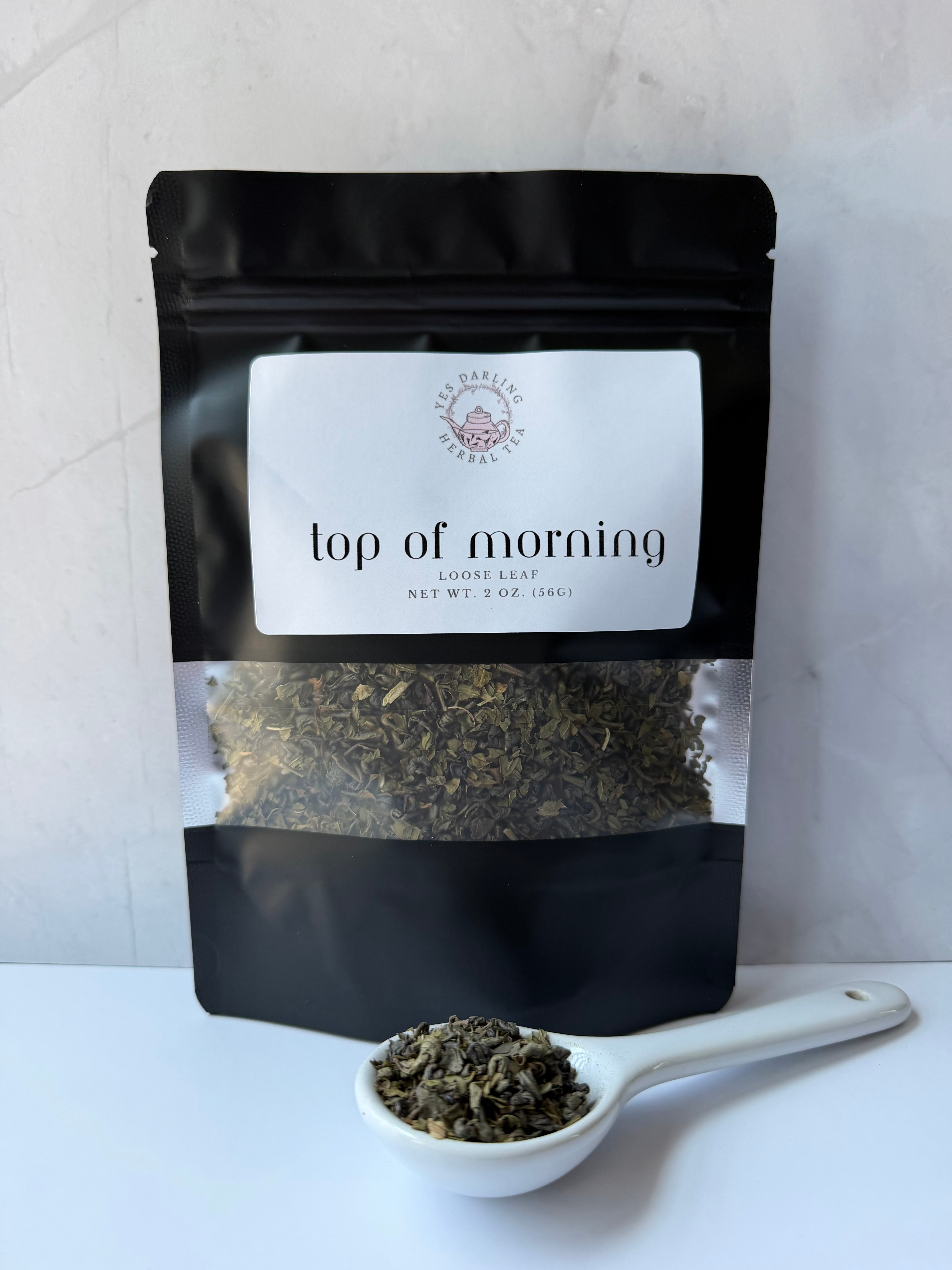 Top of the Morning – Green Tea with Peppermint